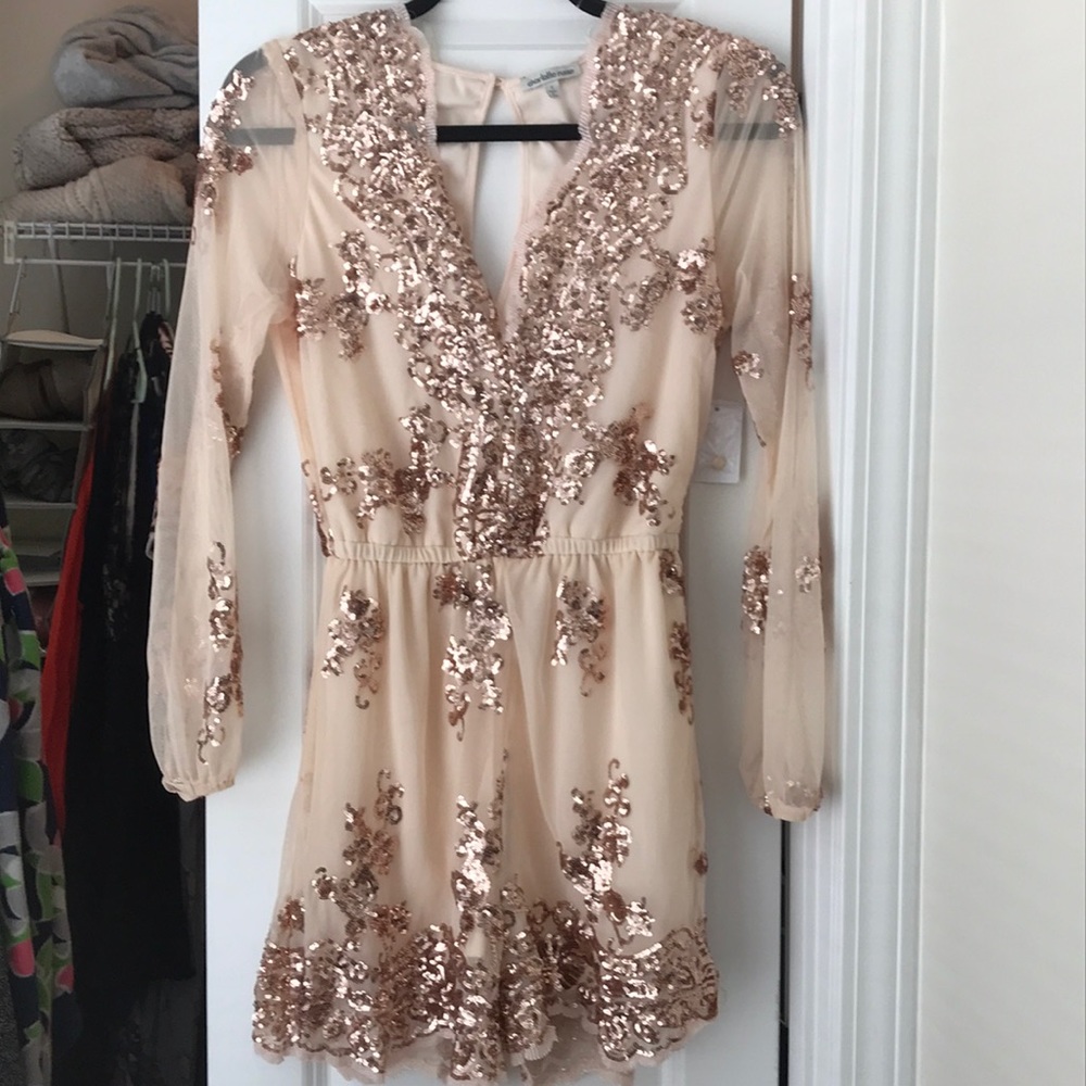 Nude romper